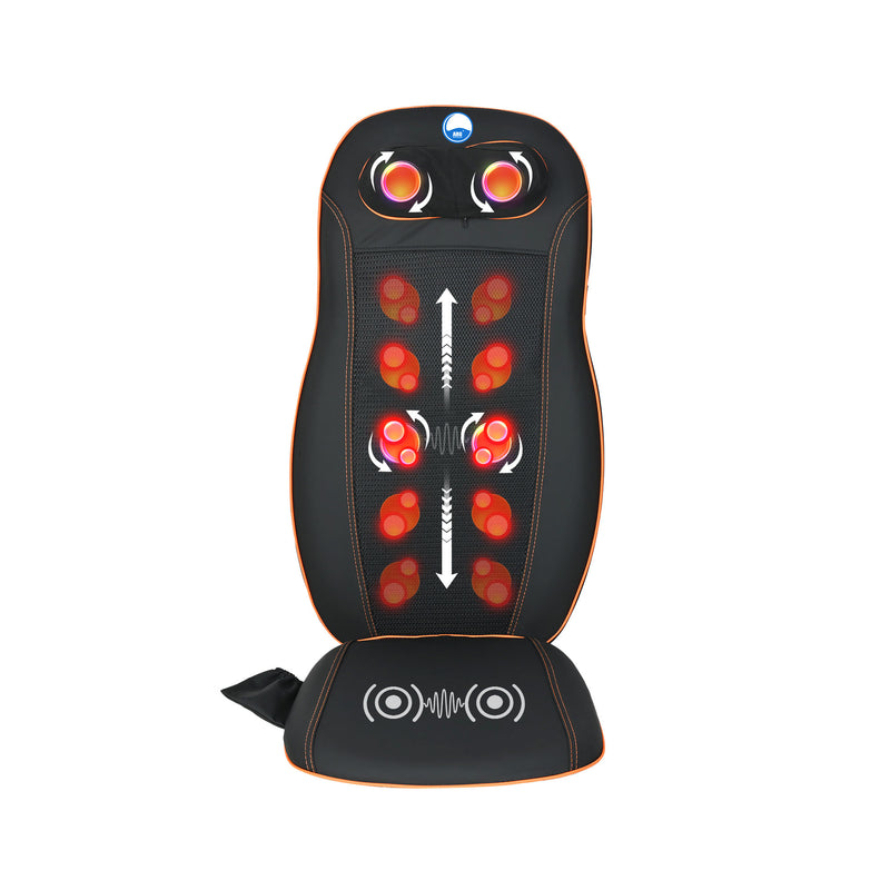 Portable Back Car Seat Massager 708 Black