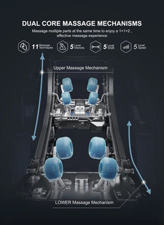 3D LUXURY MASSAGE CHAIR ARG 661