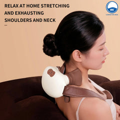 Neck Massager with silicon Hands
