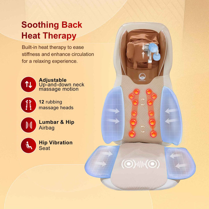3D Back Massager with Air Pressure – ARG Healthcare