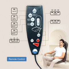 Portable Brown Car Seat Massager