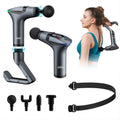 Full Body Massage Gun, 3-in-1 Rechargeable Deep Tissue Massager