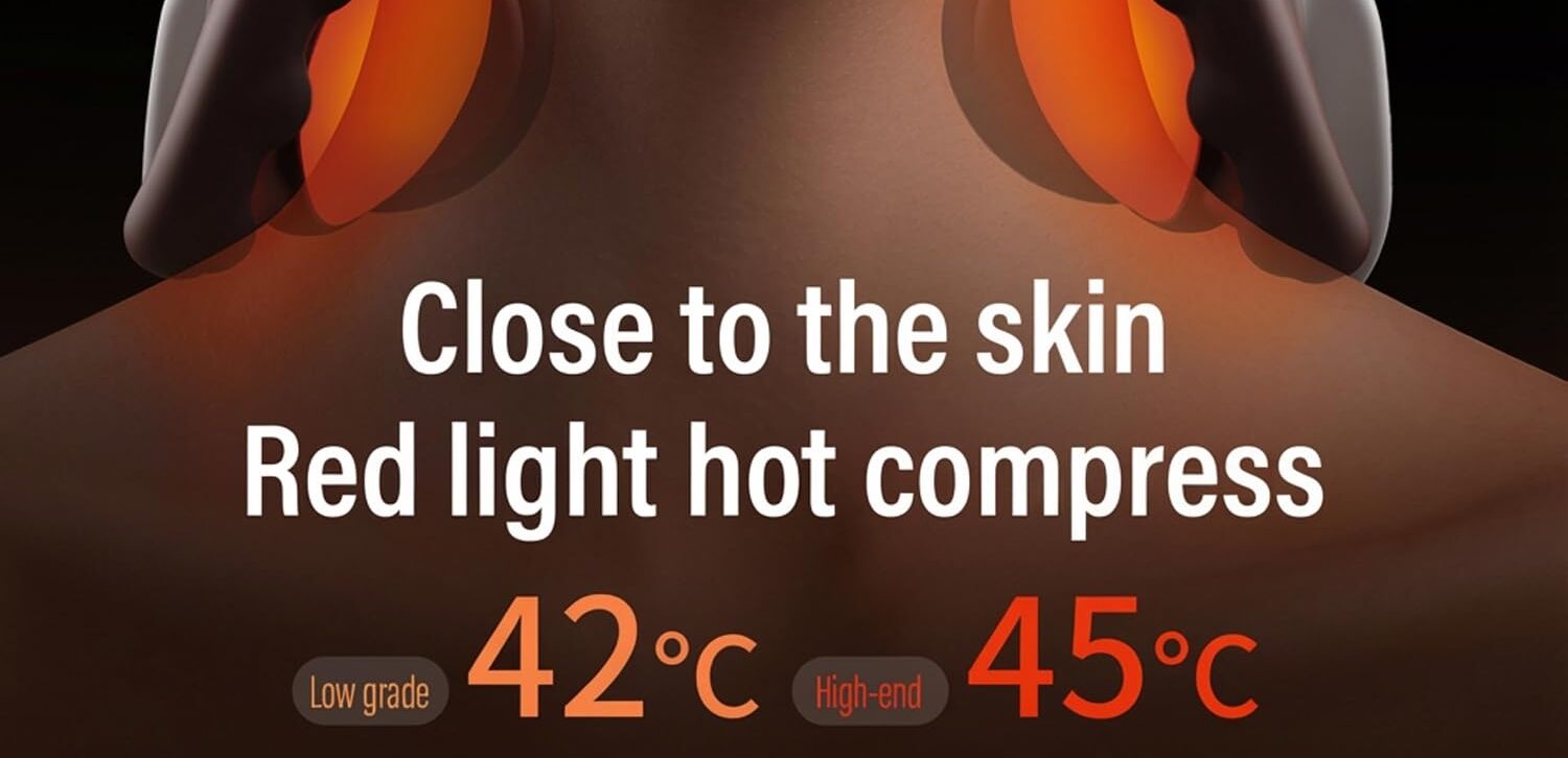 Neck Massager with silicon Hands