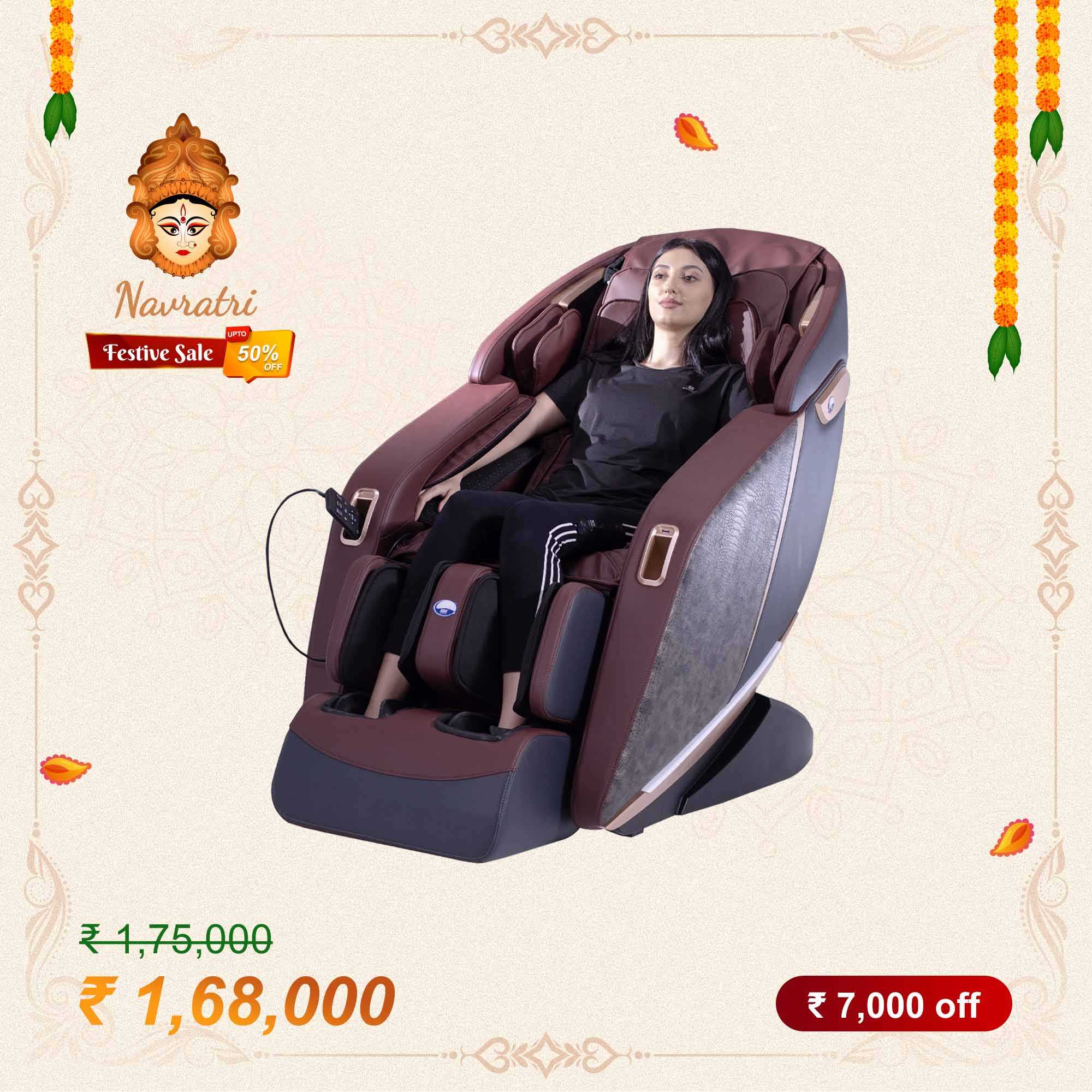 Full Body Luxury Massage Chair ARG  Z100 BROWN