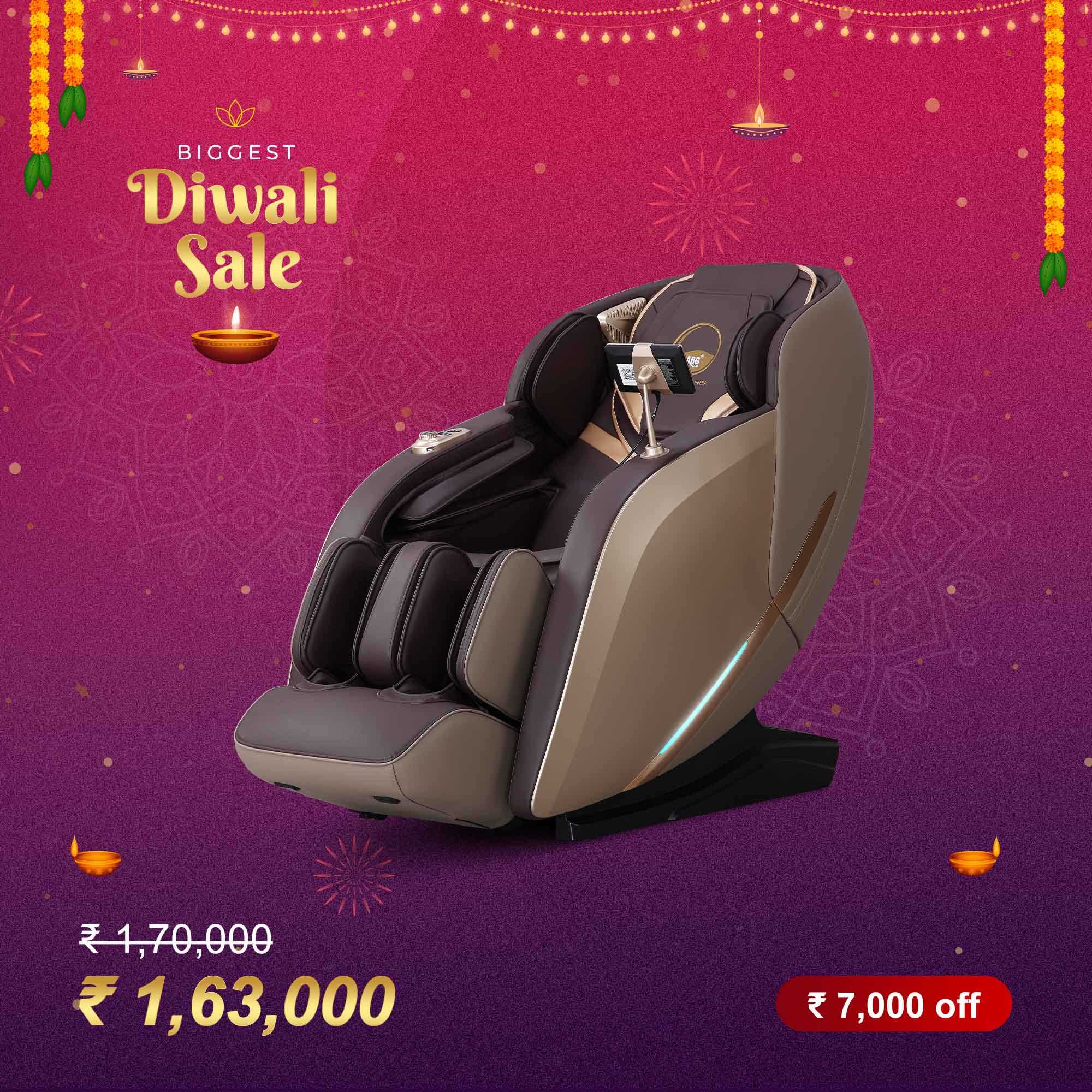 3D LUXURY MASSAGE CHAIR ARG 372