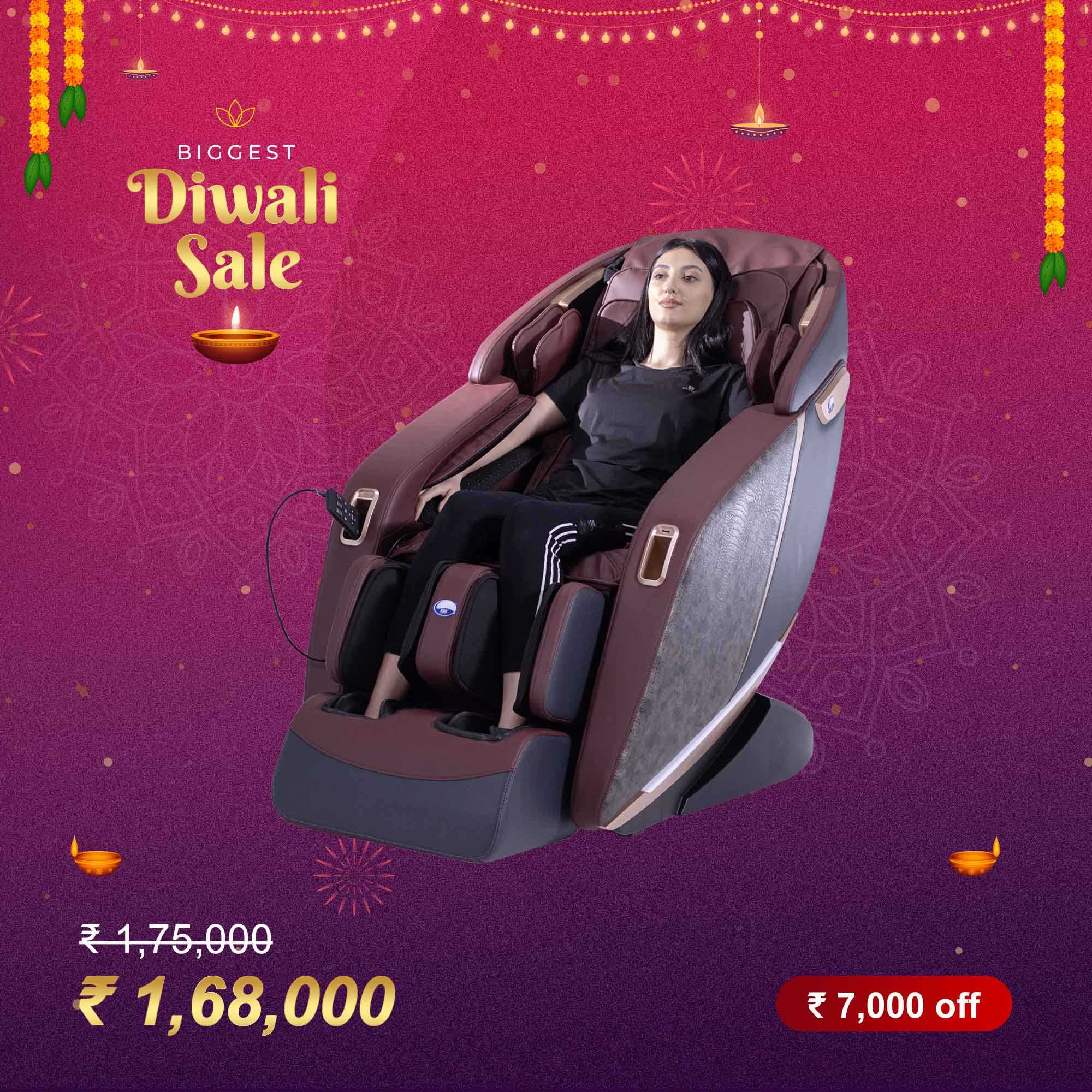 Full Body Luxury Massage Chair ARG  Z100 BROWN