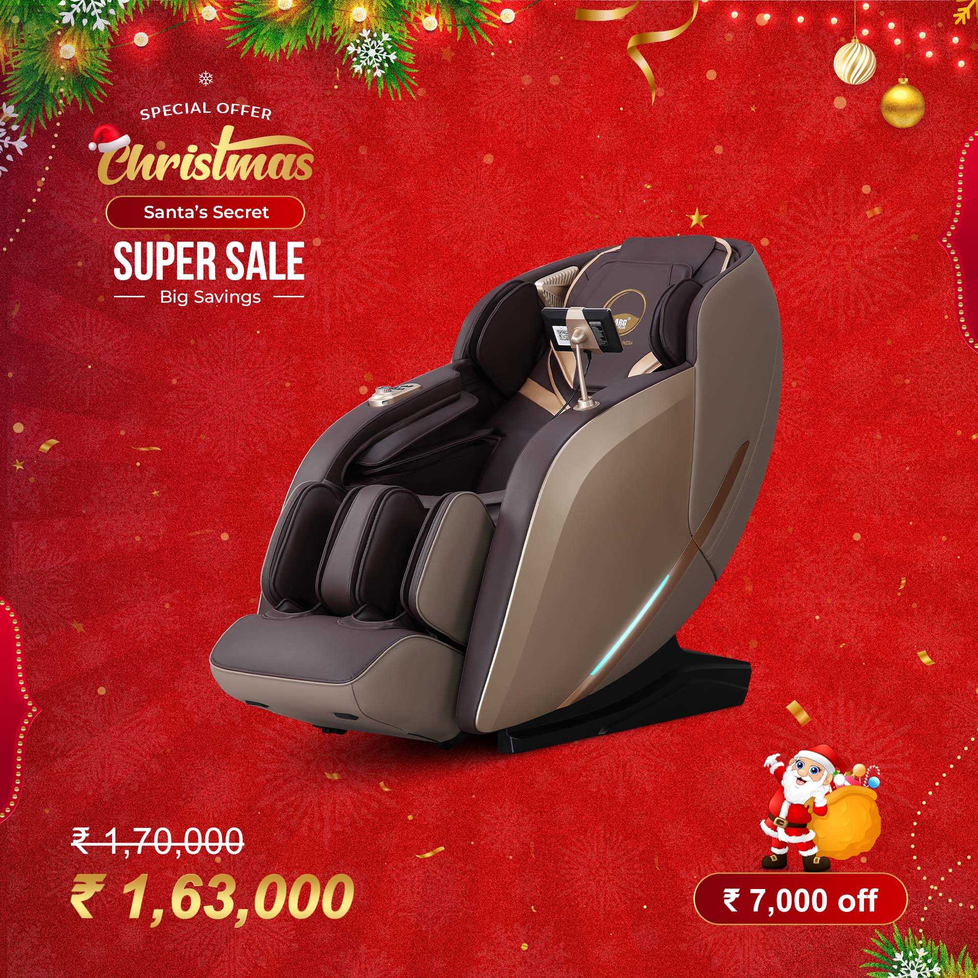 3D LUXURY MASSAGE CHAIR ARG 372