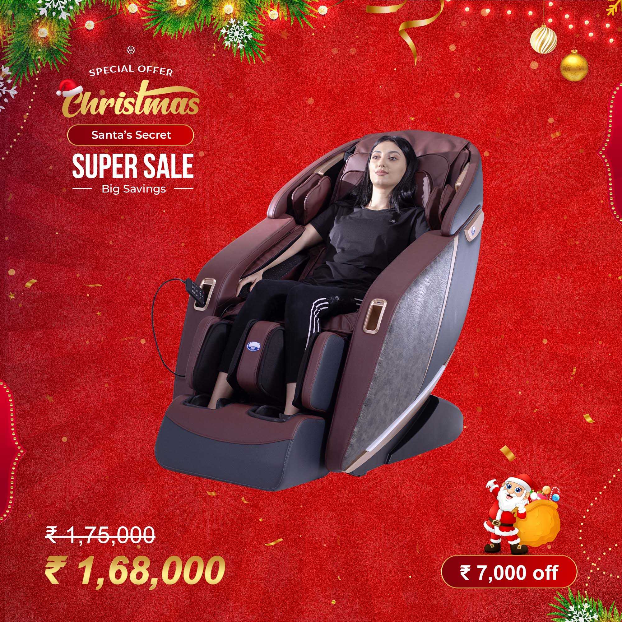 Full Body Luxury Massage Chair ARG  Z100 BROWN