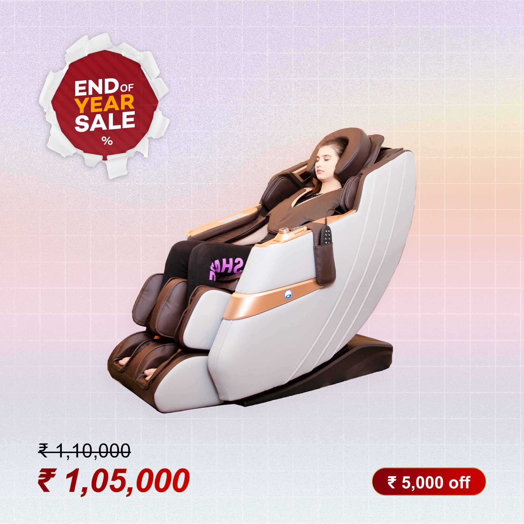 FULL BODY LUXURIOUS ZERO GRAVITY MASSAGE CHAIR ARG Z80